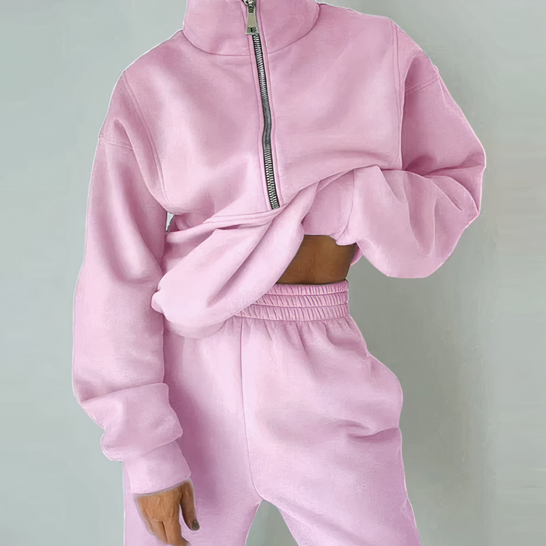 Cozy Winter Two-Piece Cotton Tracksuit