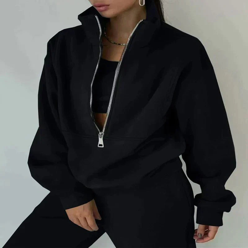 Cozy Winter Two-Piece Cotton Tracksuit