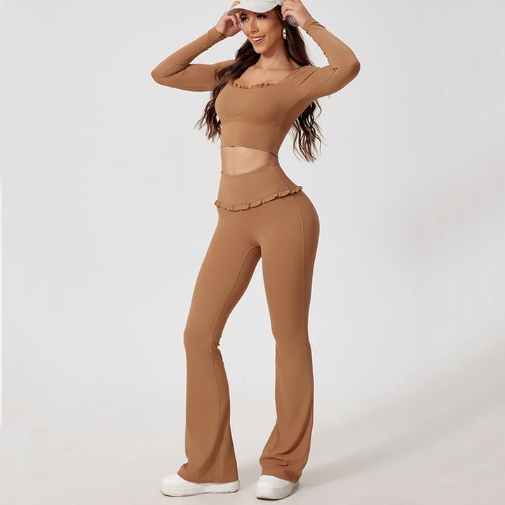 Cute Two-piece Yoga Gym Set