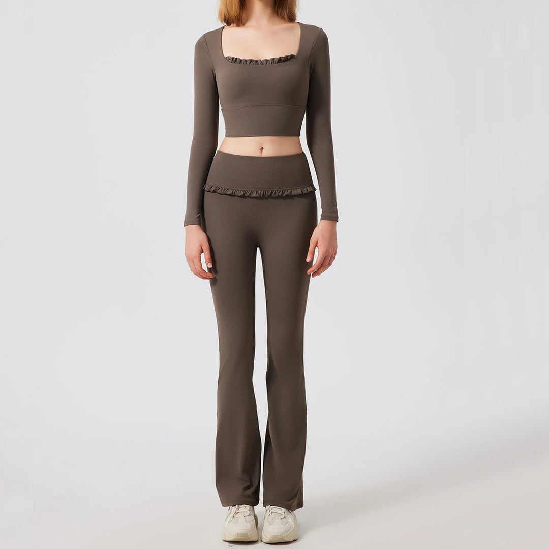 Cute Two-piece Yoga Gym Set