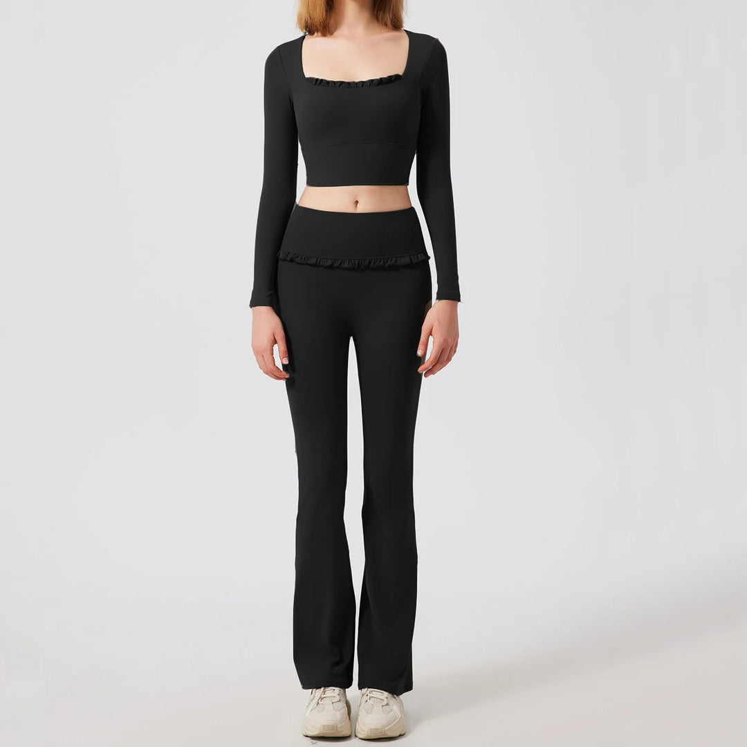 Cute Two-piece Yoga Gym Set