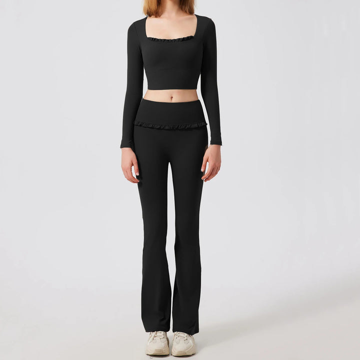 Cute Two-piece Yoga Gym Set