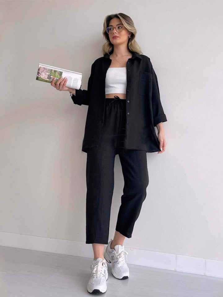 Casual Two-Piece Lounge Set