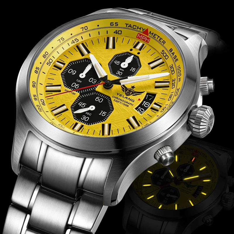 Luxury Quartz Chronograph Diving Watch