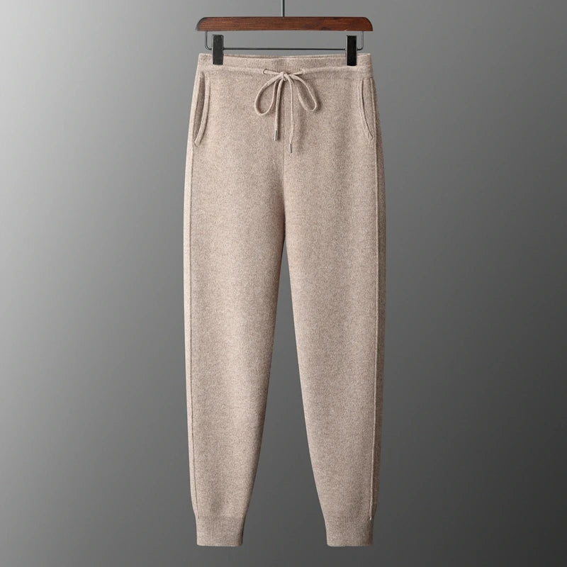 Merino Wool Knit Sweatpants