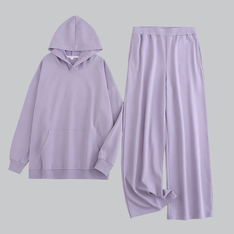 Women's Oversized Cotton Tracksuit Set