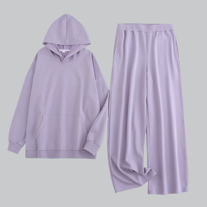 Women's Oversized Cotton Tracksuit Set