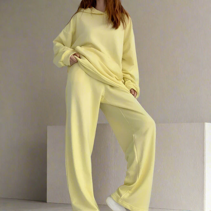 Women's Oversized Cotton Tracksuit Set