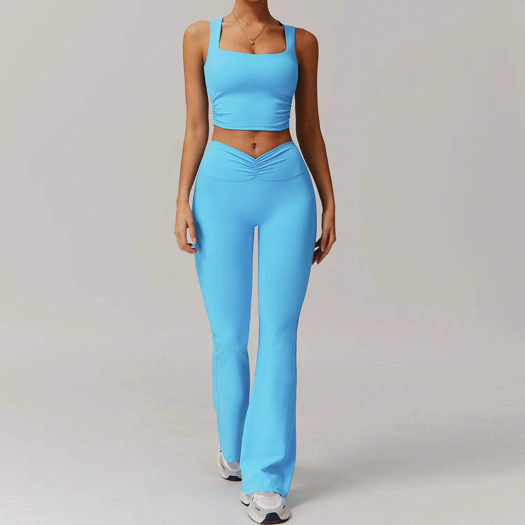 3 Pieces Yoga Set Sportswear