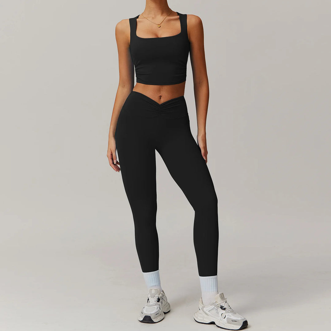 3 Pieces Yoga Set Sportswear