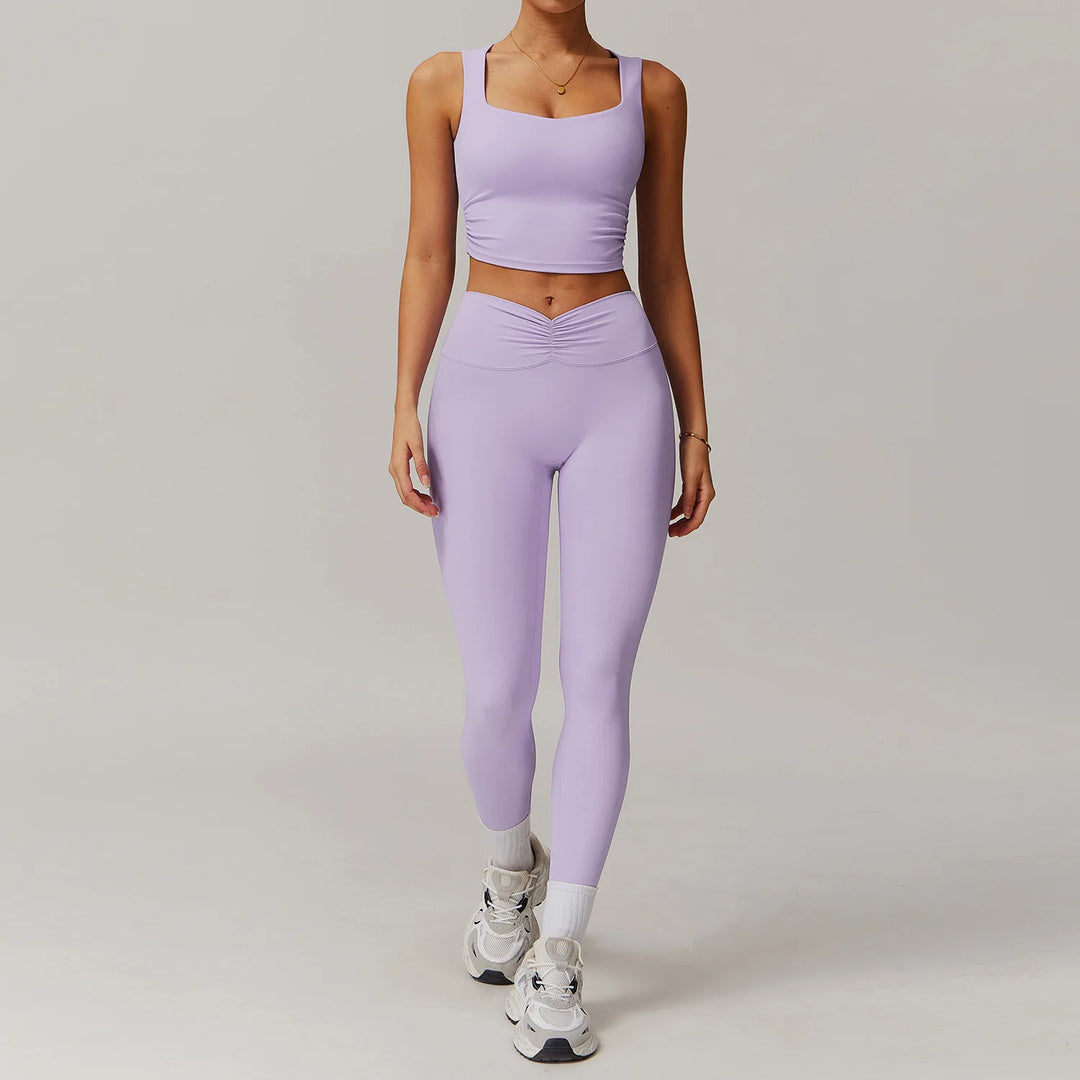 3 Pieces Yoga Set Sportswear