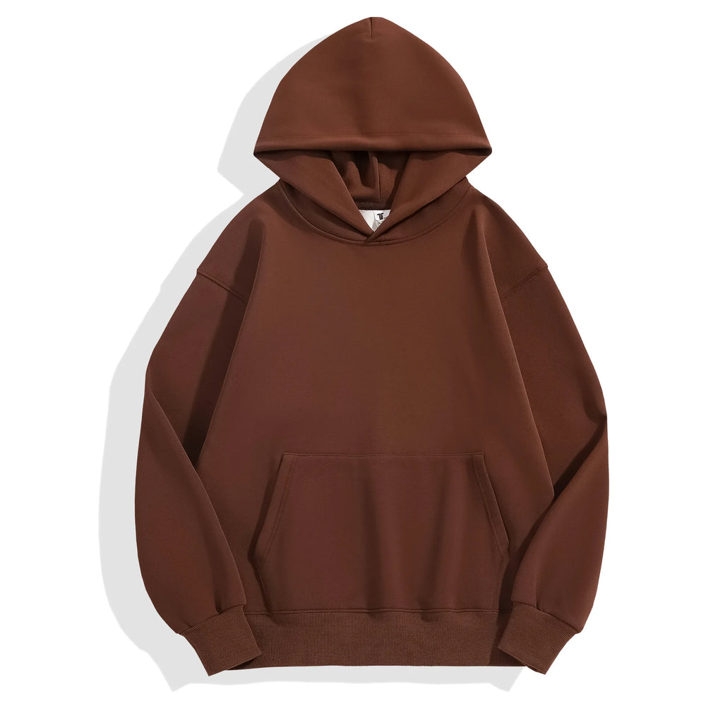 Basic Heavyweight Fleece Hooded Sweatshirt