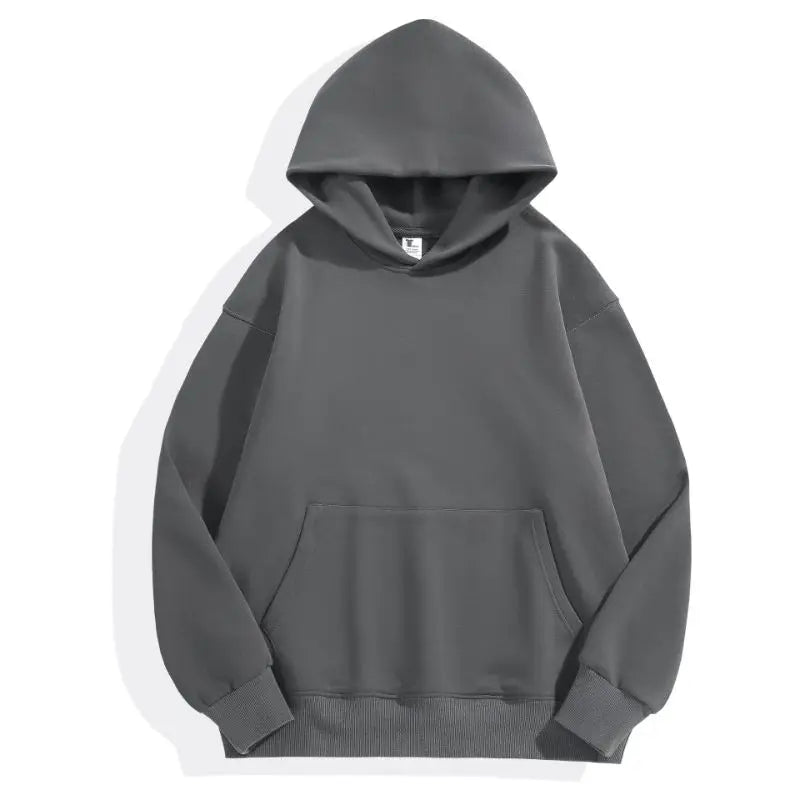 Basic Heavyweight Fleece Hooded Sweatshirt