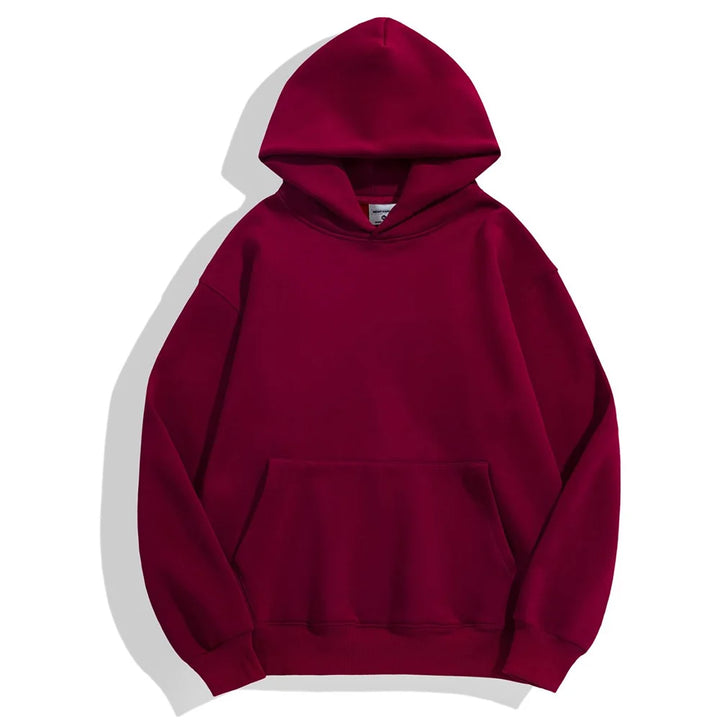 Basic Heavyweight Fleece Hooded Sweatshirt