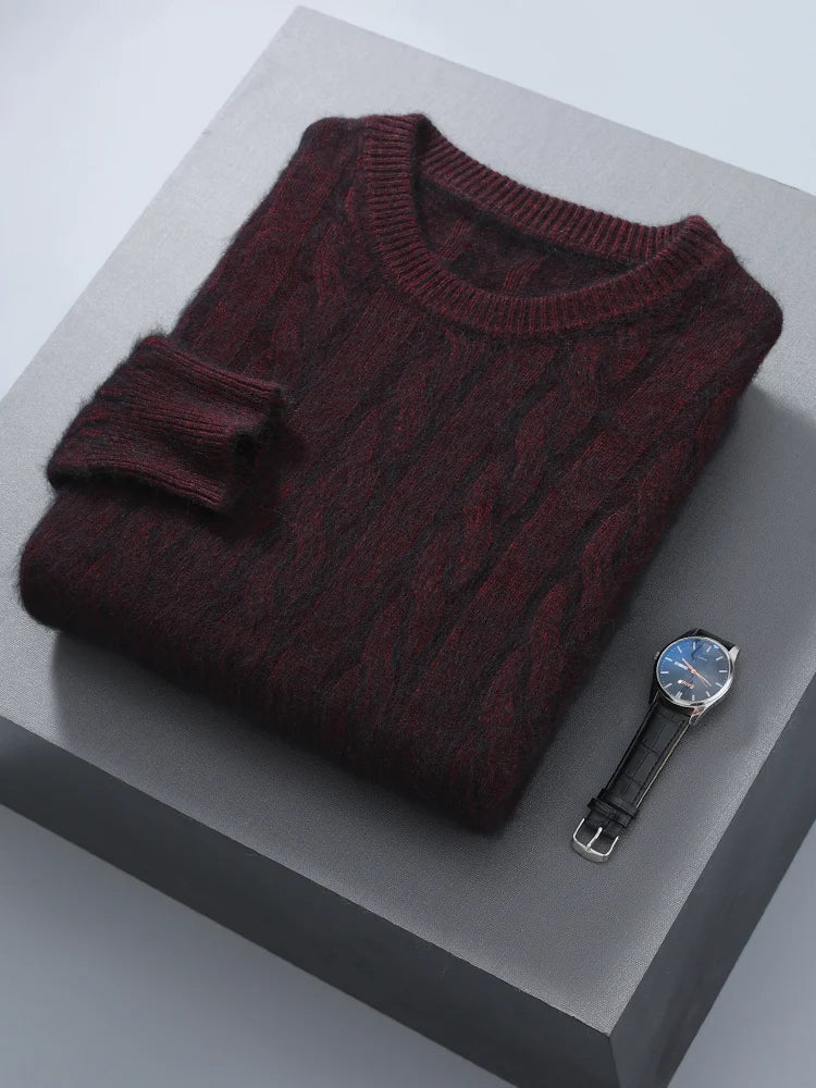  Cable Knit Cashmere Sweater