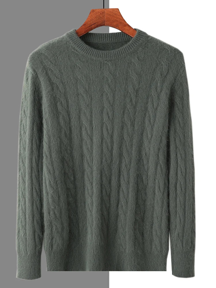  Cable Knit Cashmere Sweater
