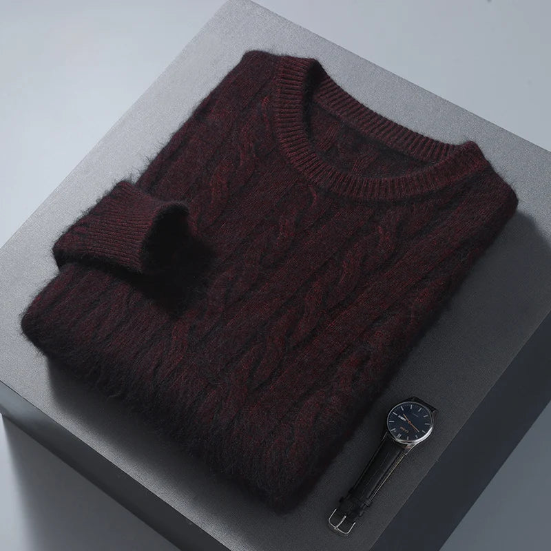  Cable Knit Cashmere Sweater