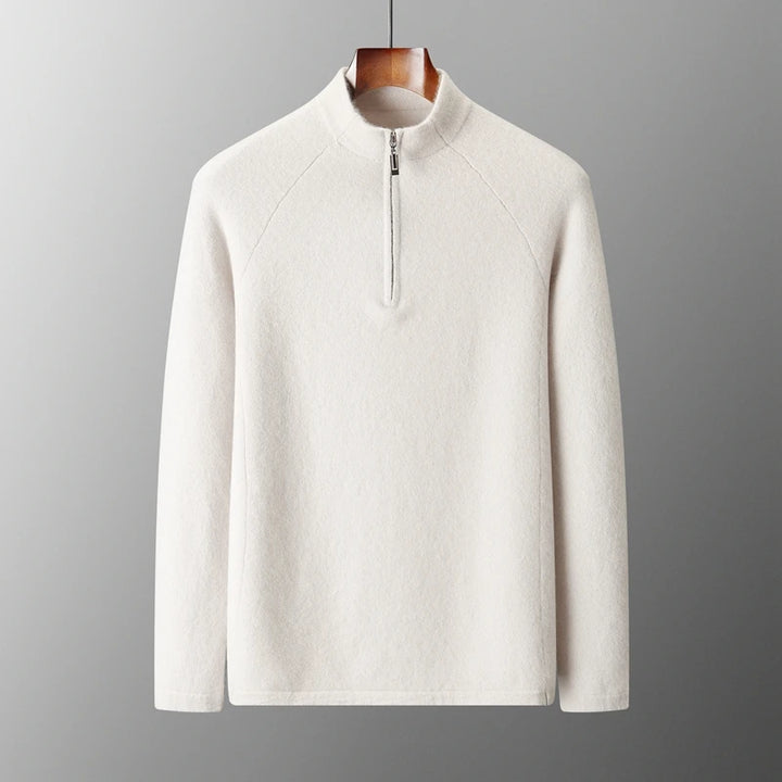 Cashmere Half-Zip Sweater