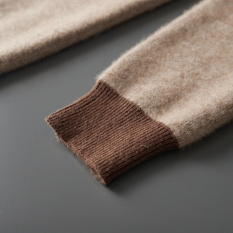  Cashmere Hooded Pullover