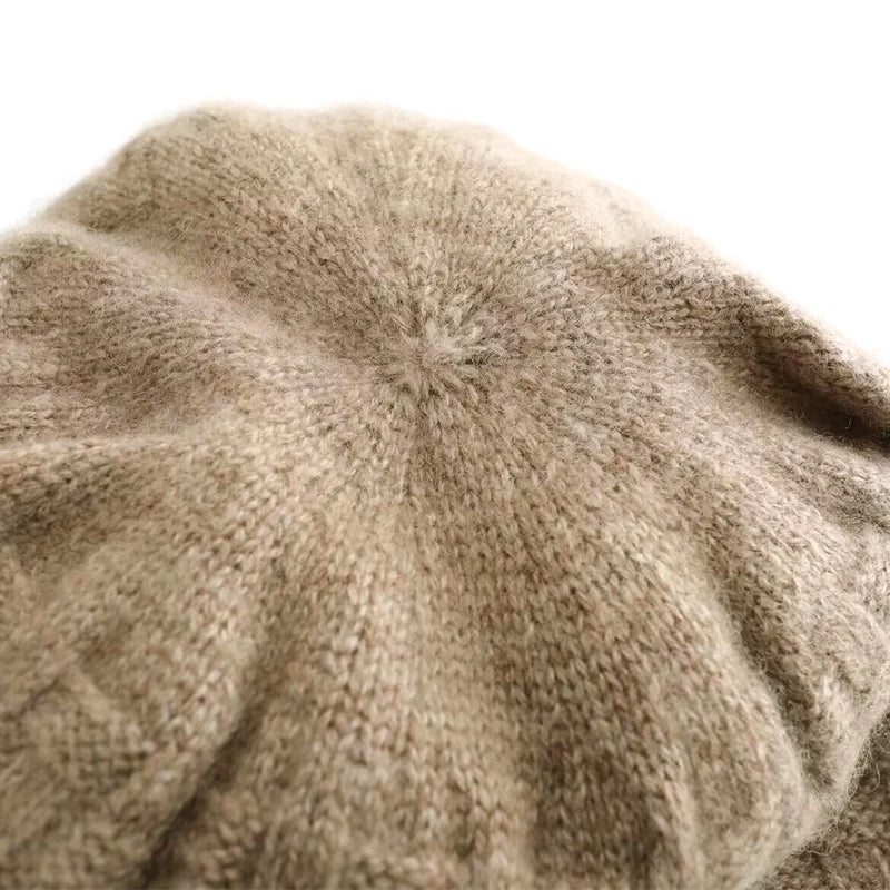 Cashmere Knit Beanie