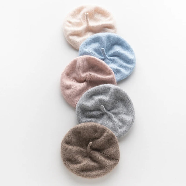 Cashmere Knit Beret