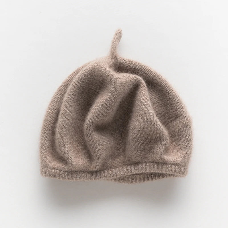 Cashmere Knit Beret