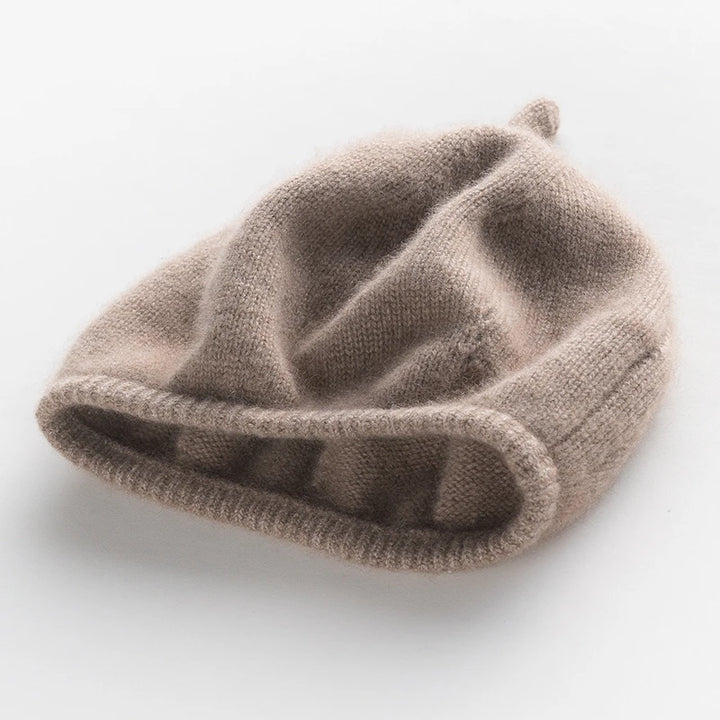 Cashmere Knit Beret