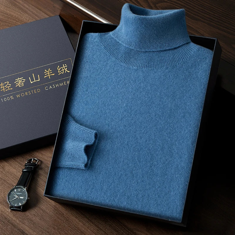 Cashmere Turtleneck Sweater