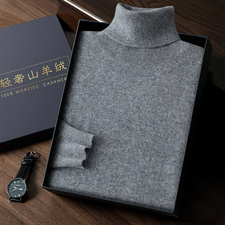 Cashmere Turtleneck Sweater