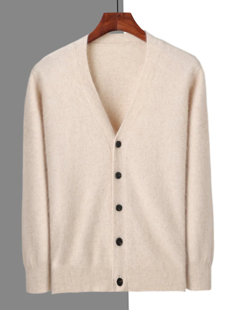  Cashmere V-Neck Cardigan