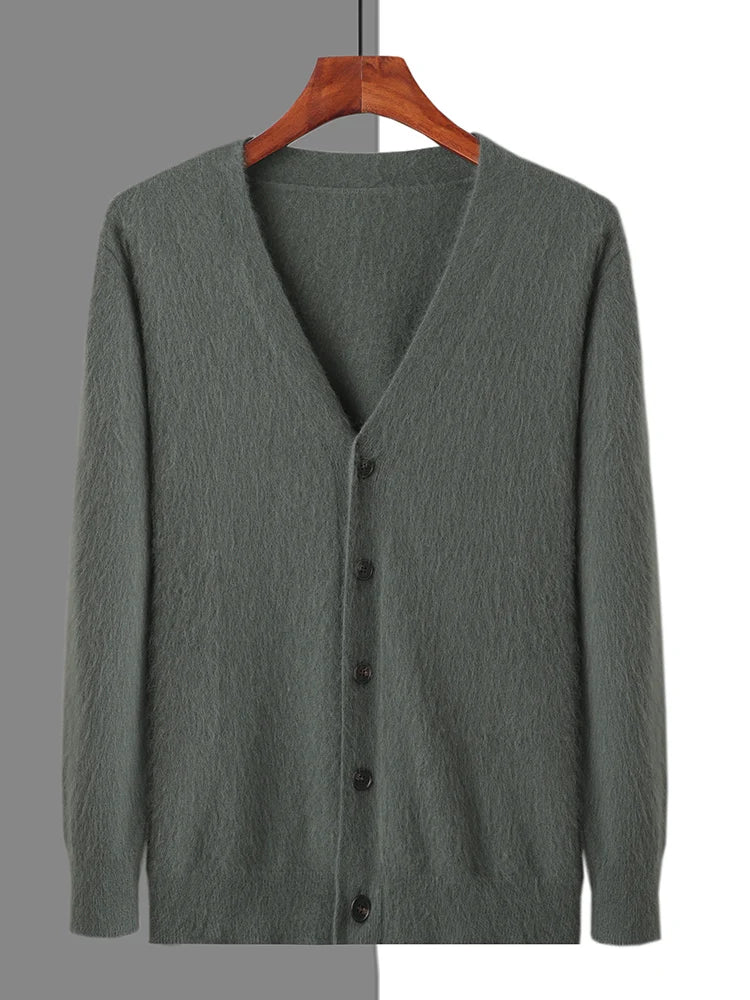  Cashmere V-Neck Cardigan