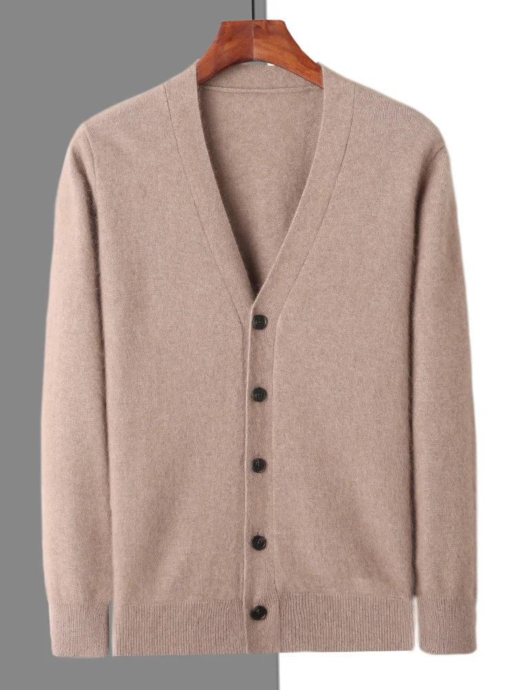  Cashmere V-Neck Cardigan