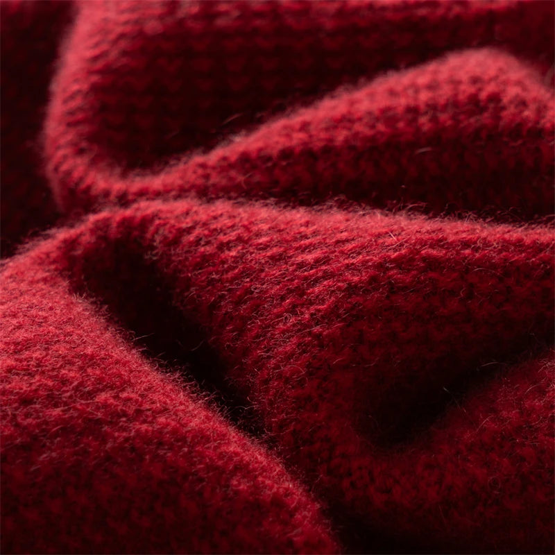 Cashmere Zip-Up Ribbed Cardigan