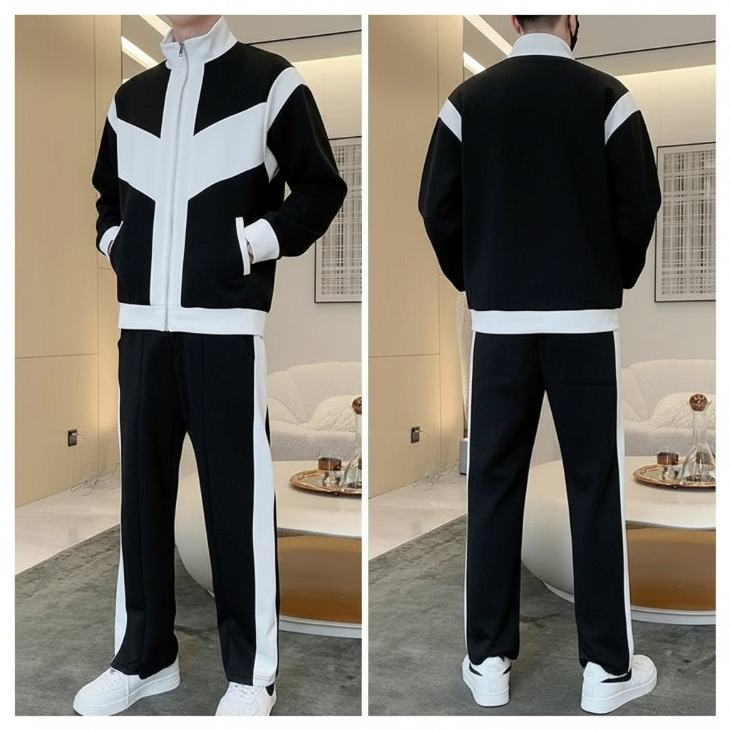 Casual Sports Sweatshirt Jogging Set
