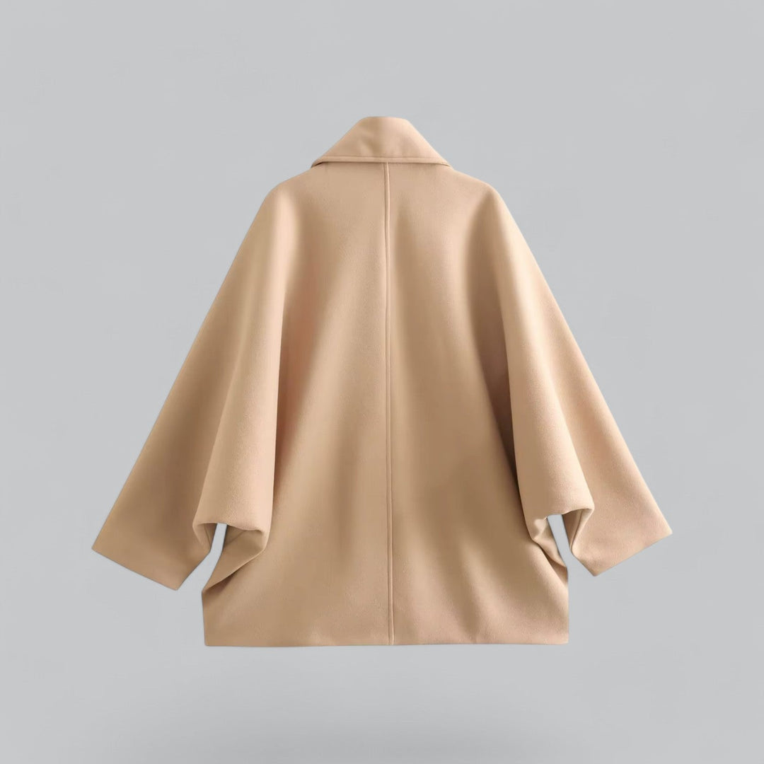 Chic Oversized Short Trench Coat