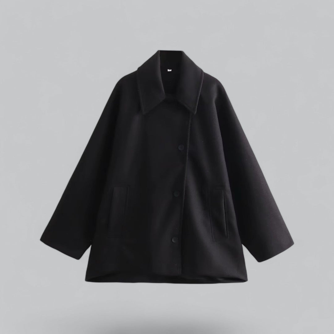 Chic Oversized Short Trench Coat