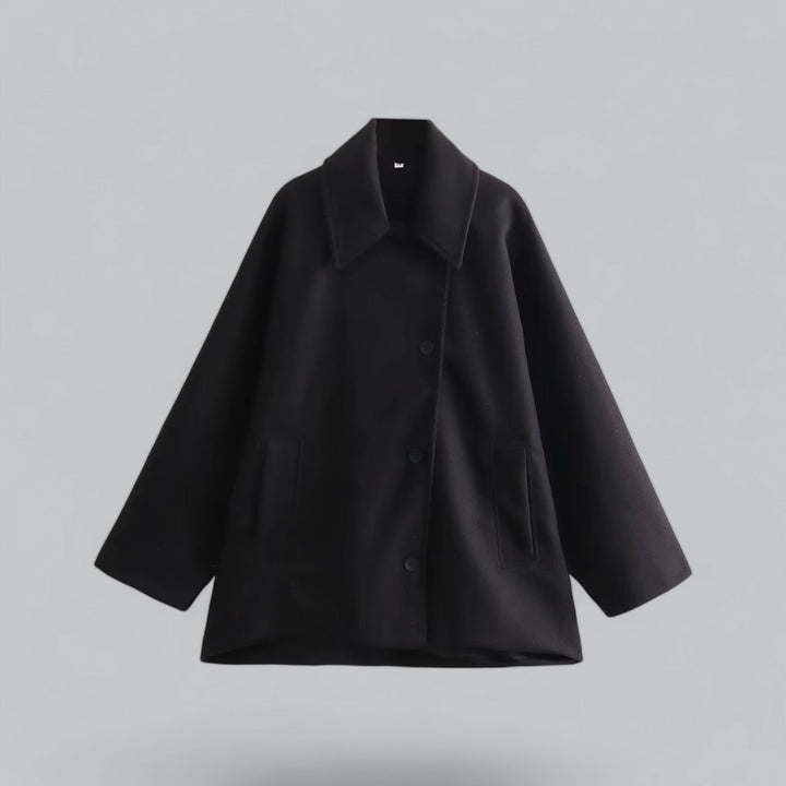 Chic Oversized Short Trench Coat