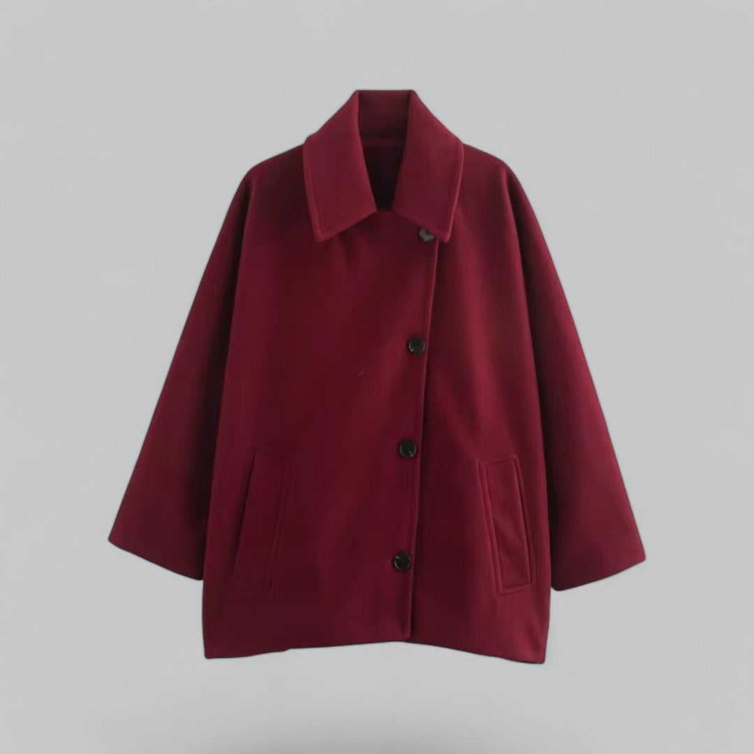 Chic Oversized Short Trench Coat