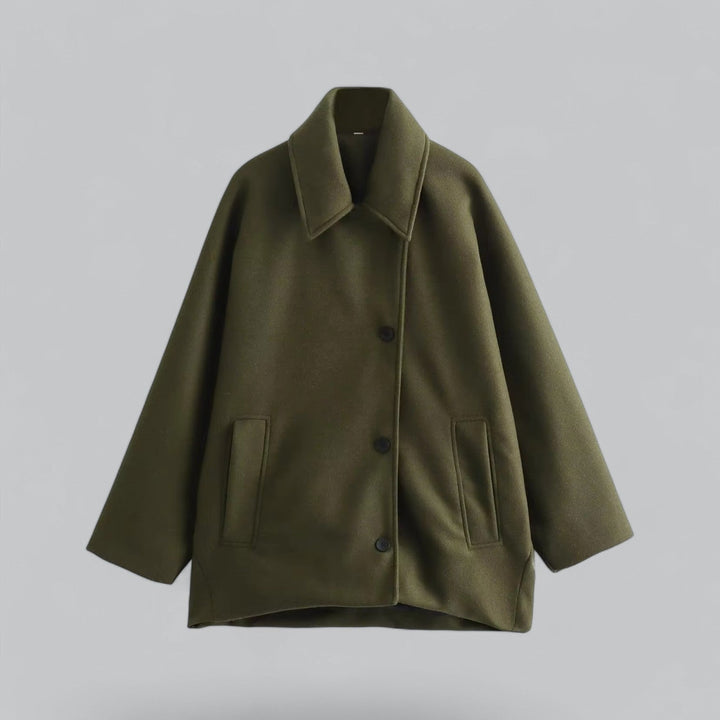 Chic Oversized Short Trench Coat