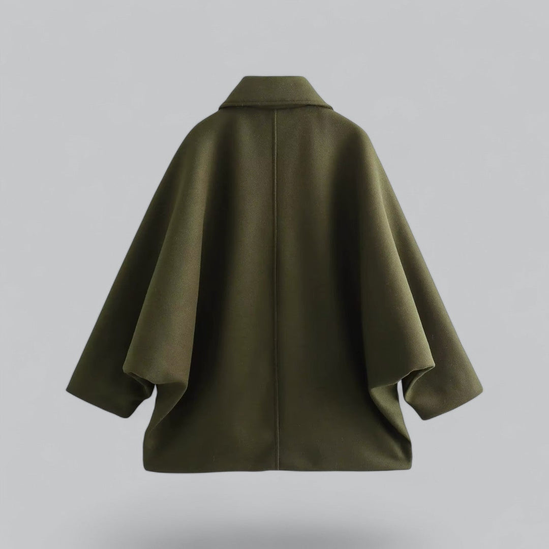 Chic Oversized Short Trench Coat