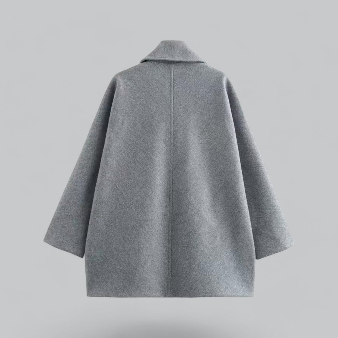 Chic Oversized Short Trench Coat
