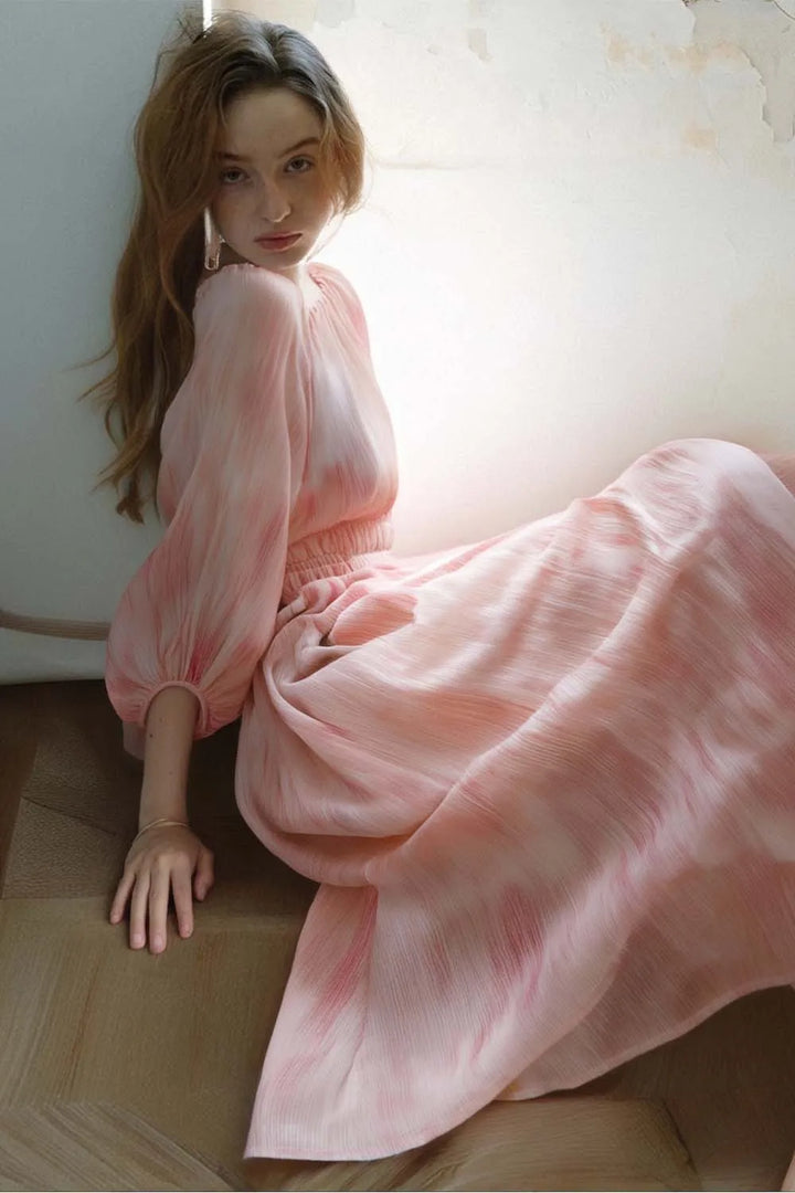Chic Printed Summer Vacation Dress