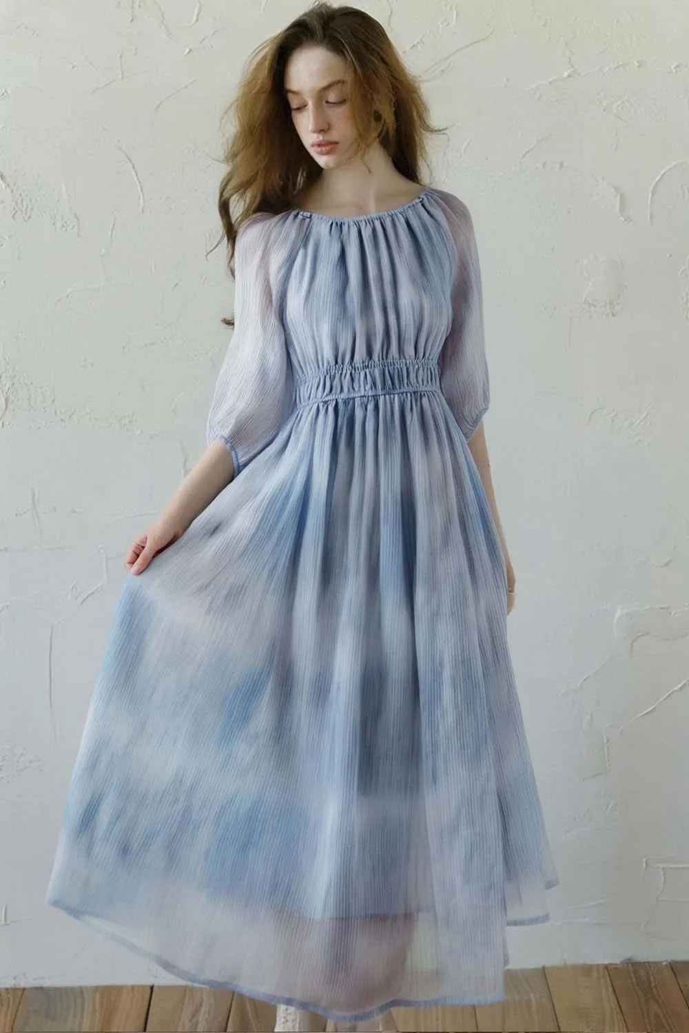 Chic Printed Summer Vacation Dress