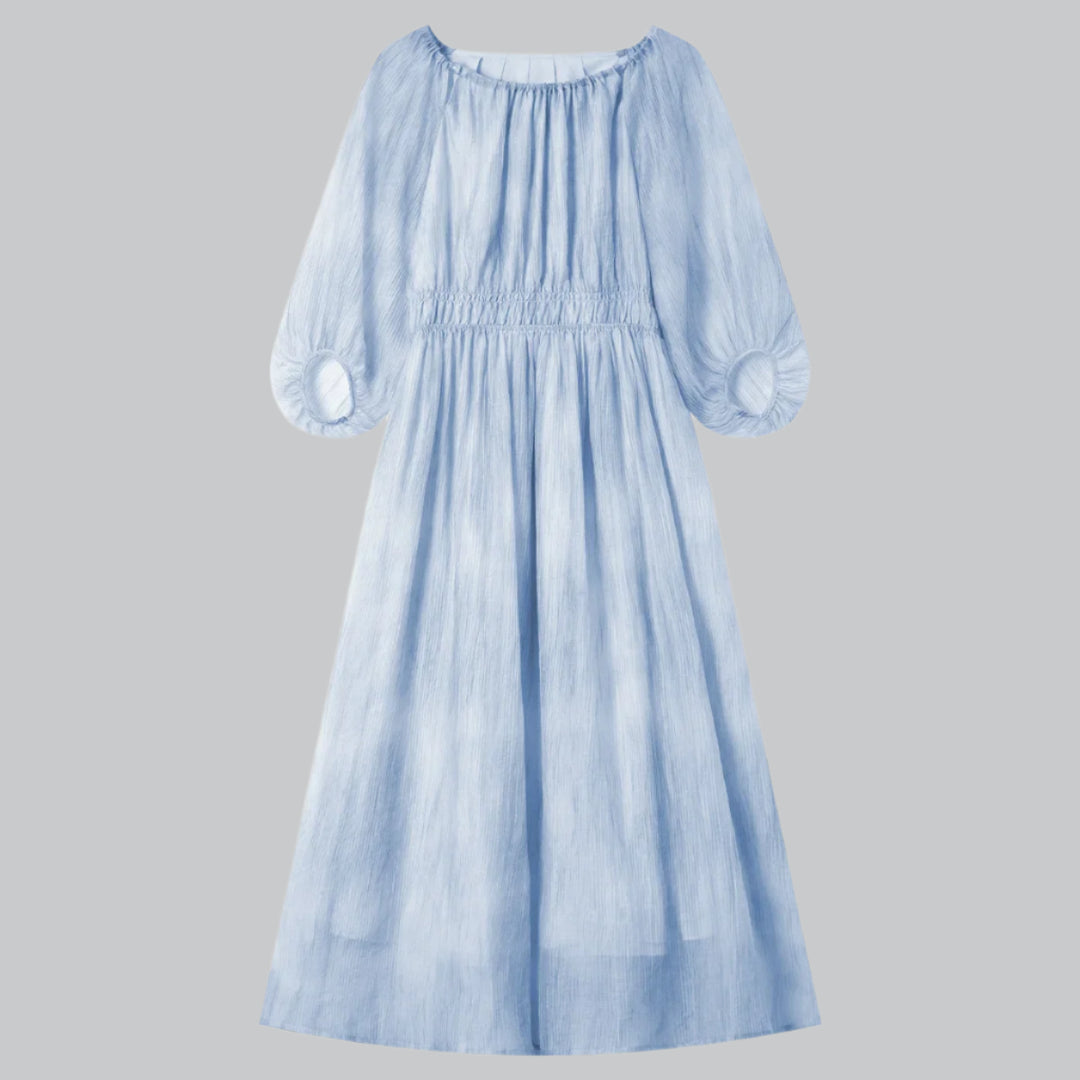 Chic Printed Summer Vacation Dress