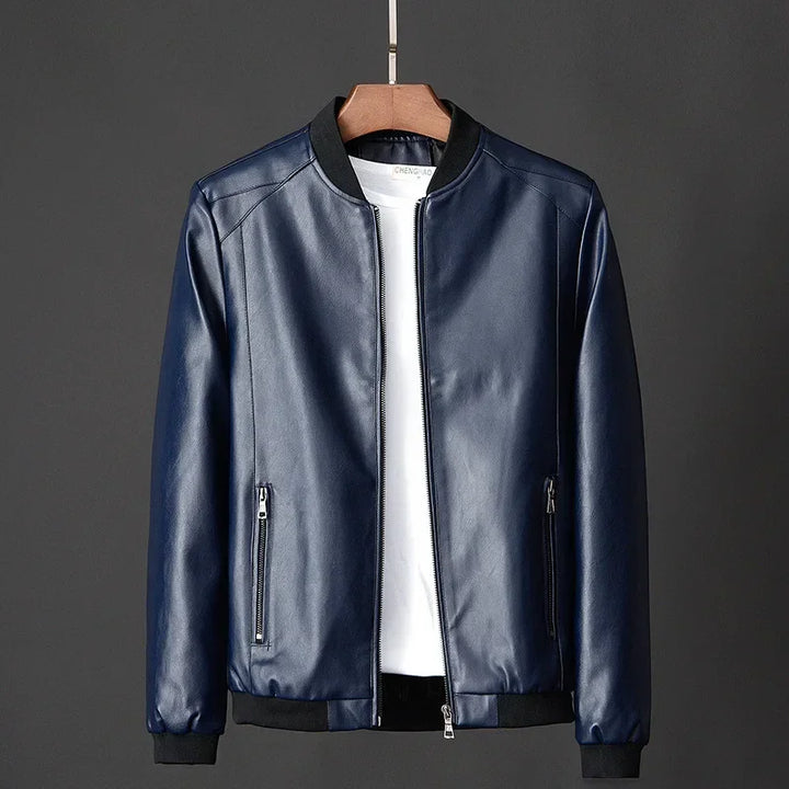 Classic Biker Leather Jacket