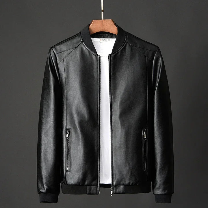 Classic Biker Leather Jacket