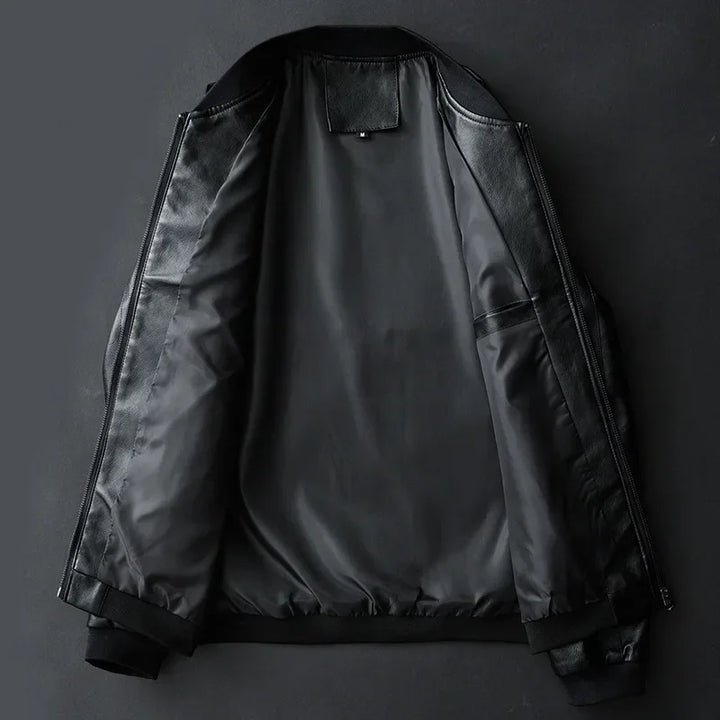 Classic Biker Leather Jacket