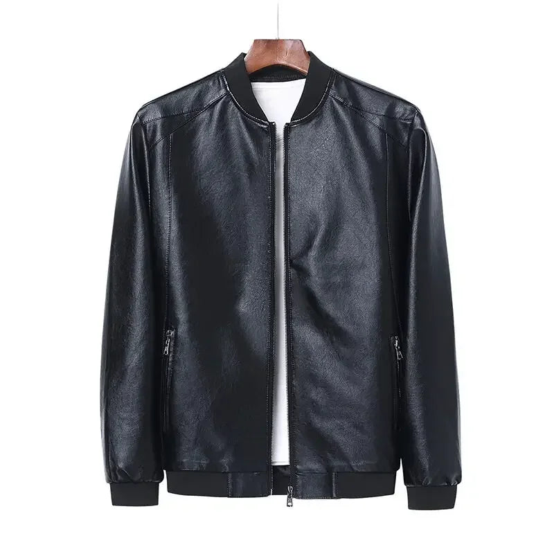 Classic Biker Leather Jacket