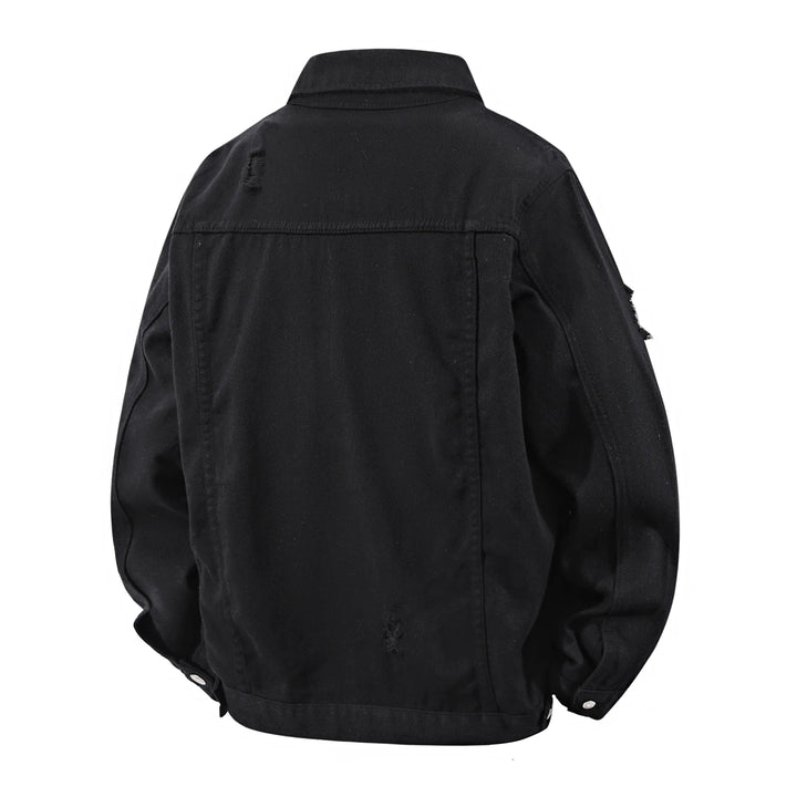 Classic Black Denim Jacket