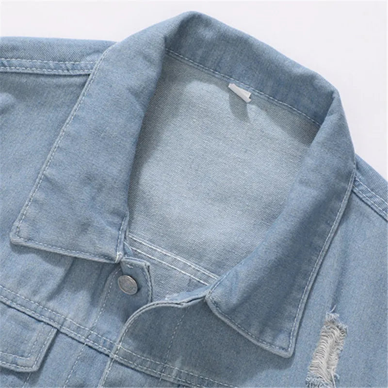 Classic Black Denim Jacket